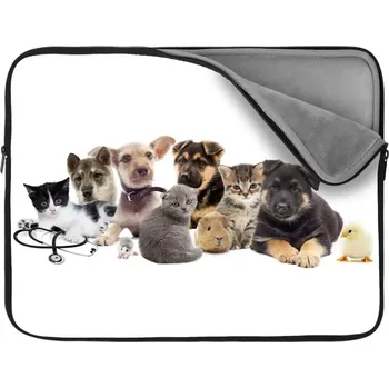 pouzdro na notebook Sablio Obal na notebook Mláďátka 2 - 17"