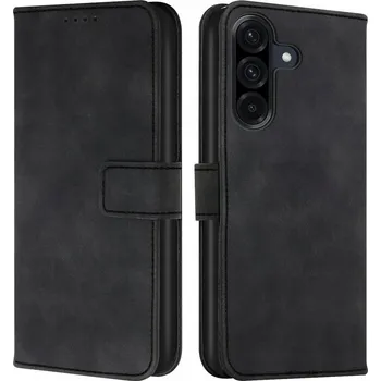 Pouzdro na mobilní telefon Kožené Pouzdro peněženka + 9H SKLO pro Samsung Galaxy A56 5G