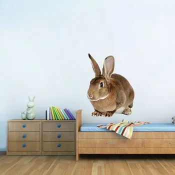 samolepka Sablio Samolepka na zeď: Králíček - 45x60 cm