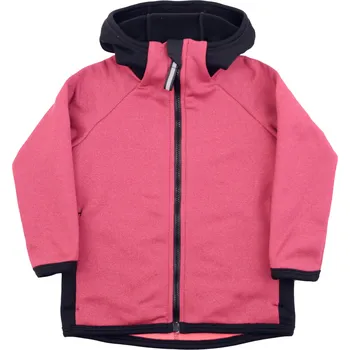 Dámský svetr dámská růžová tecnostretchová mikina s kapucí