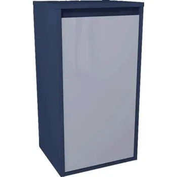 Koupelnový nábytek Midi skříňka Devo Cristal 2.0 modrá 40 x 76 x 35 mm PO2-PS1DPR40x76-P72