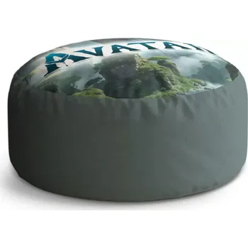 Taburet Sablio Taburet Circle Avatar The Way of Water Vodopád: 38x48 cm