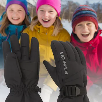 Rukavice STORMBERG DĚTSKÉ ZIMNÍ RUKAVICE VĚTRUODOLNÉ VODĚODOLNÉ 8-10 LET