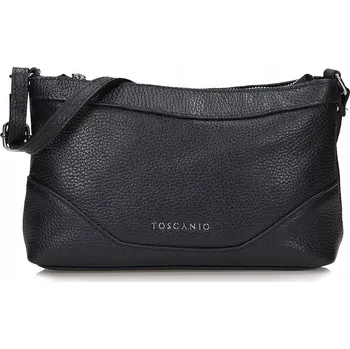 Kabelka Toscanio kabelka z pravé kůže modrá