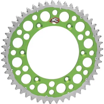 Řetězová sada pro motocykl RENTHAL rozeta TWINRING 489 50 (ocel-hliník) barva zelená KAWASAKI KX/KXF (JTR460,50) (48950) (RENTHAL rozeta TWINRING 489 50 (ocel-hliník) barva zelená KAWASAKI KX/KXF (JTR460,50) (48950))