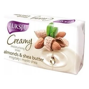 Mýdlo Luksja Krémové mýdlo v kostce Mandle a bambucké máslo 90 g