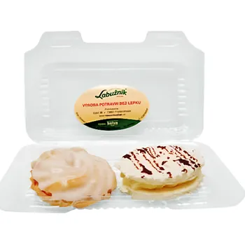 Trvanlivě pečivo Belva Věneček + Laskonka bez lepku 100g