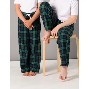 Chlapecké kalhoty SF Minni Dětské kalhoty Tartan Lounge Barva: Bílá, Velikost: 13 years G_SM83