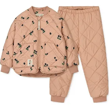 Dětská bunda a kalhoty Liewood Zella Thermo Set oranžová barva, LW20272 LW20272.9BYA 24X, vel. 128