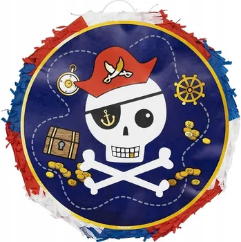 Obraz Piniata k natažení Pirát 34,9x35,2 cm