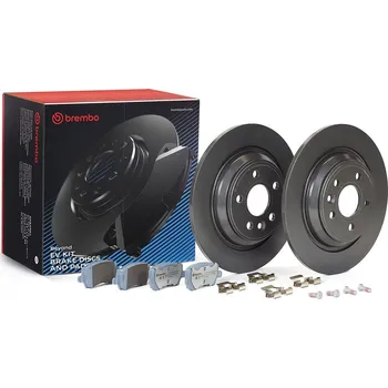 Brzdový kotouč Souprava brzd, kotoučová brzda BREMBO KT 08 051