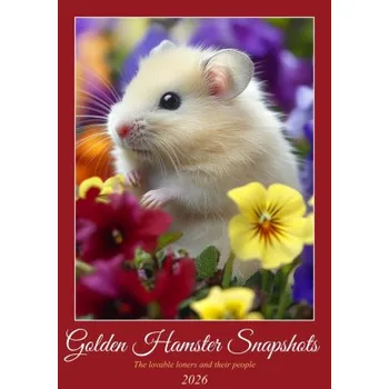 Kalendář Golden Hamster Snapshots (Wall Calendar 2026 DIN A3 portrait), CALVENDO 12 Month Wall Calendar (EN)