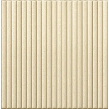 Samolepící dekorace 3D samolepicí PVC panel na zeď s koženým vzhledem béžový 69 x 150 cm