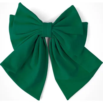 CityZen - Mašle do vlasů se sponou lahvově zelená