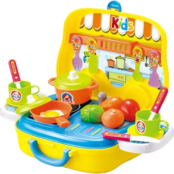 Dětská kuchyňka Kuchyňský kufřík - auto