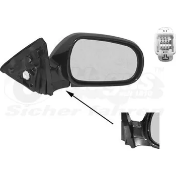 Auto zrcátko Vnější zpětné zrcátko VAN WEZEL 2527806