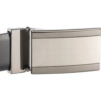 Opasek KOŽENÝ PÁNSKÝ Pásek DO KALHOT HNĚDÝ SPONA PD43 90