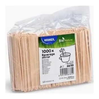 Jednorázové nádobí Míchátko dřevěné 14 cm, 1000 ks (W)