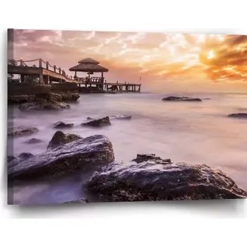 Obraz Sablio Obraz Mlha nad mořem - 50x50 cm