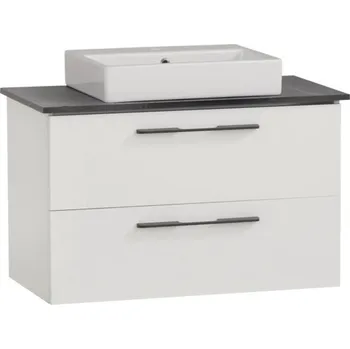 Koupelnový nábytek Koupelnová sestava Möbelpartner Maxim 86 cm bílá 701858