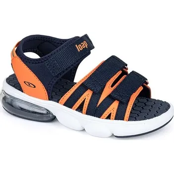 Dětská móda Dětské sandály LOAP COTA 30 Tmavě modrá, Oranžová, Bílá