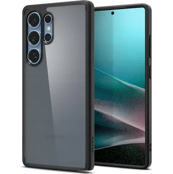 Pouzdro na mobilní telefon Zadní Kryt Spigen pro Samsung Galaxy S25 Ultra, černý