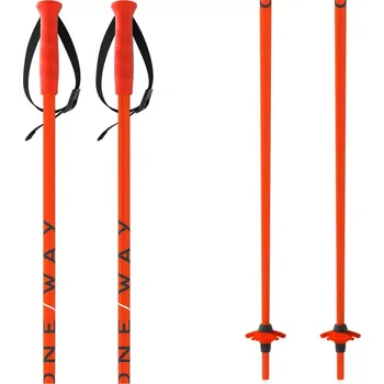 Sjezdová hůlka Hůlky Oneway JUNIOR HIGH NEON ORANGE 2025/26 100 oranžová
