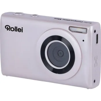 Digitální kompakt Rollei Compactline Mini/ 64 MPix/ 18x digital zoom/ 2,8 LCD/ 4K video/ Růžový