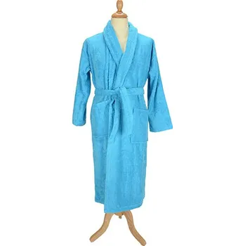 Dámský župan A&R Župan šálový límec Barva: Aqua Blue, Velikost: S/M G_AR025