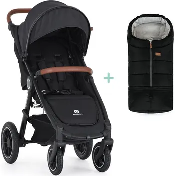 Kočárek PETITE&MARS Kočárek sportovní Street2 Air Oak Perfect Black + PETITE&MARS fusak Jibot