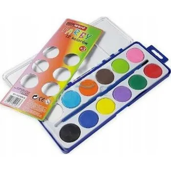 Vodová barva Akvarelové barvy Penword 12 ks