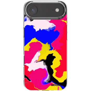 Pouzdro na mobilní telefon Picasee silikonový průhledný obal pro Apple iPhone Air - Watercolor