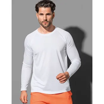 Pánské tričko Stedman® Síťovaný dlouhý rukáv Barva: Bílá, Velikost: L G_S8420