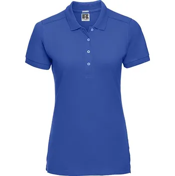 Russell Dámské Stretch Polo Barva: Azure Blue, Velikost: L G_Z566F