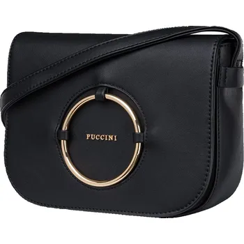 Kabelka PUCCINI kabelka přes rameno eko kůže černá