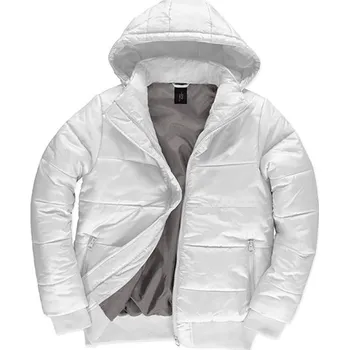 Pánská casual bunda B&C Pánská bunda Superhood Barva: white, Velikost: XL G_BCJM940