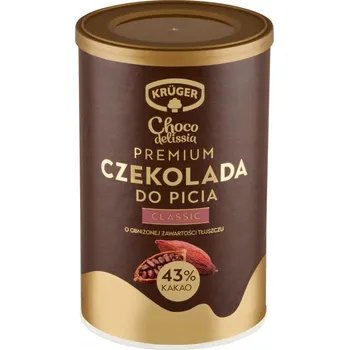 Čokoláda Kruger mléčná Čokoláda na pití 43% kakaa 220g