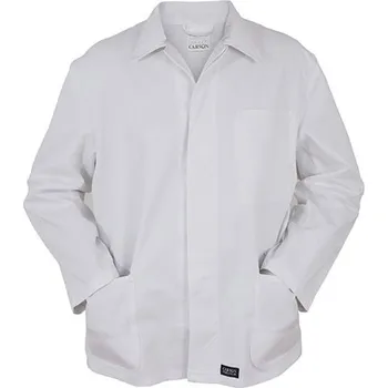 Pánská bunda Carson Classic Workwear Dlouhá pracovní bunda Barva: white, Velikost: 54 G_CR701