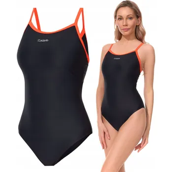 Dámské plavky Zagano černé jednodílné plavky velikosti 44