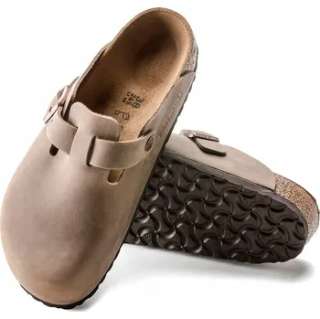 Pánské pantofle Pánské PAPUČE (Pantofle) BIRKENSTOCK BOSTON NU Kůže Velikost 40