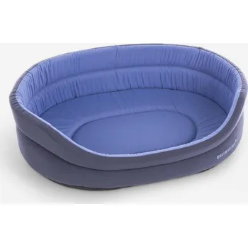 MARTIN SELLIER Pelech pro psa s odnímatelným polštářem modro-šedý melírovaný 80cm