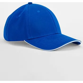 Kšiltovka Beechfield EarthAware® Classic Organic Cotton 6 Panel čepice - Sandwich Peak Barva: Bright Royal, Velikost: One Size G_CB820C
