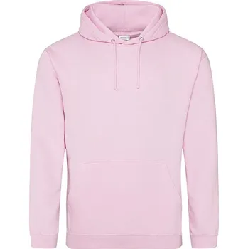 Pánská mikina Just Hoods Školní mikina s kapucí Barva: Baby Pink, Velikost: XS G_JH001