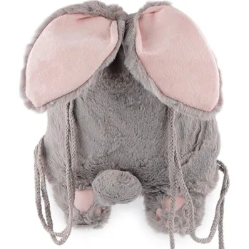 plyšák Dětský plyšový vak králíček 25x27 cm, střední, 3 šedá