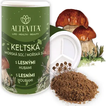 Koření Altevita Keltská mořská sůl s lesními houbami 180g