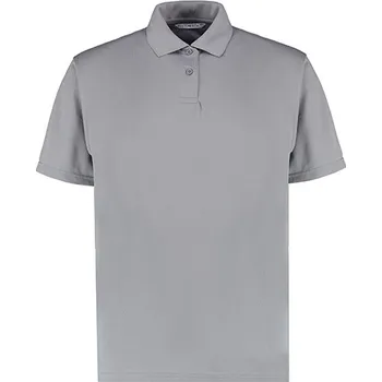 Kustom Kit Regular Fit Cooltex® Plus Premium Pique Polo Barva: heather grey, Velikost: 3XL G_K444