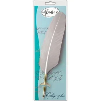 Speciální výtvarná barva Aladine 80226 Husí brk White