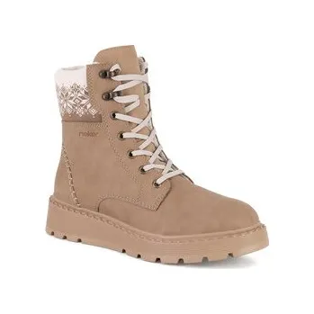 Dámská zimní obuv Rieker Kotníková obuv 70403-20 Béžová 41