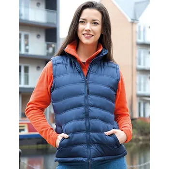 Dámská vesta Result Dámská polstrovaná vesta a Ice Bird Barva: Oranžová, Velikost: L G_RT193F