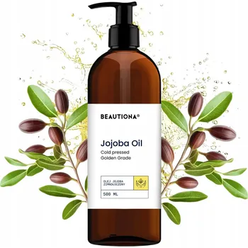 Rostlinný olej JOJOBOVÝ OLEJ HYDRATAČNÍ PŘÍRODNÍ LISOVANÝ ZA STUDENA TEKUTÉ ZLATO 500ML